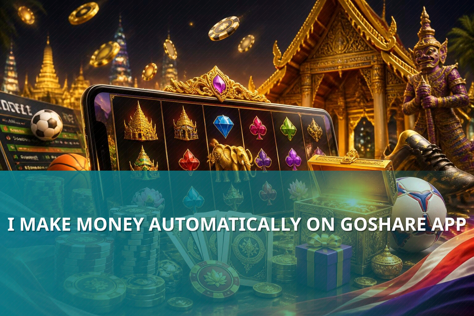 I MAKE MONEY AUTOMATICALLY ON GOSHARE APP - matka satta