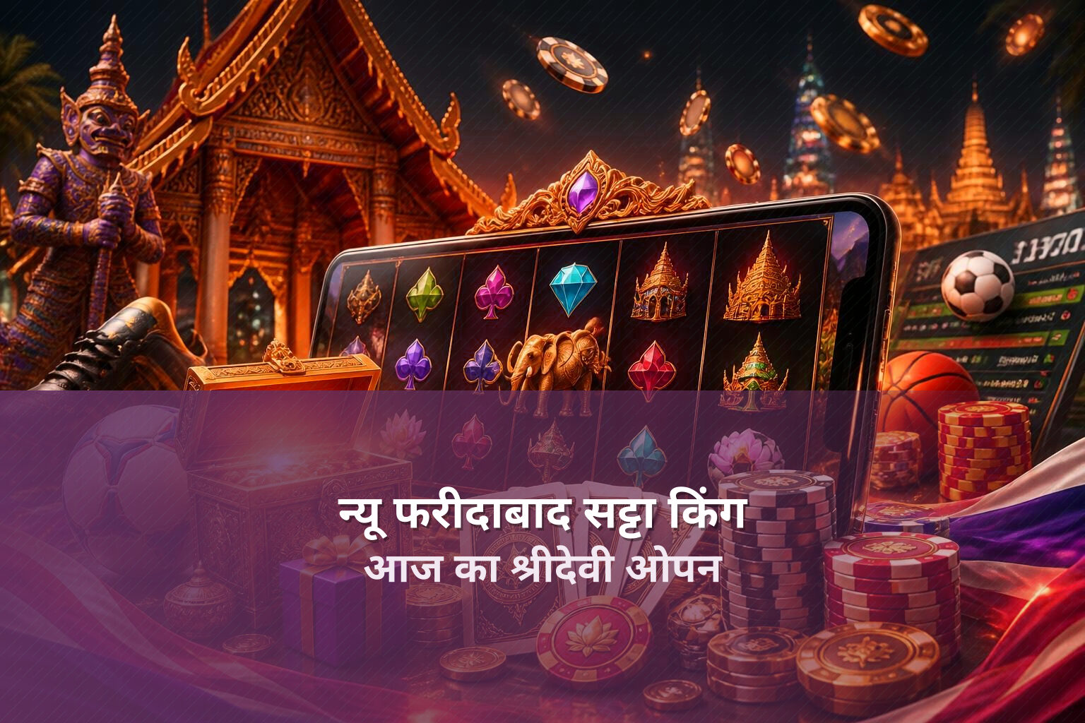 न्यू फरीदाबाद सट्टा किंग आज का श्रीदेवी ओपन