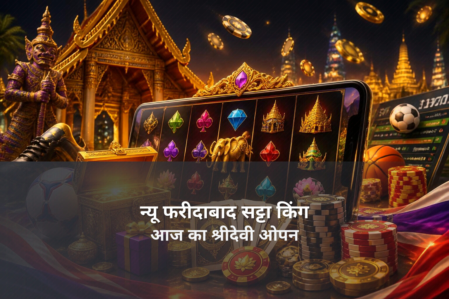 न्यू फरीदाबाद सट्टा किंग आज का श्रीदेवी ओपन