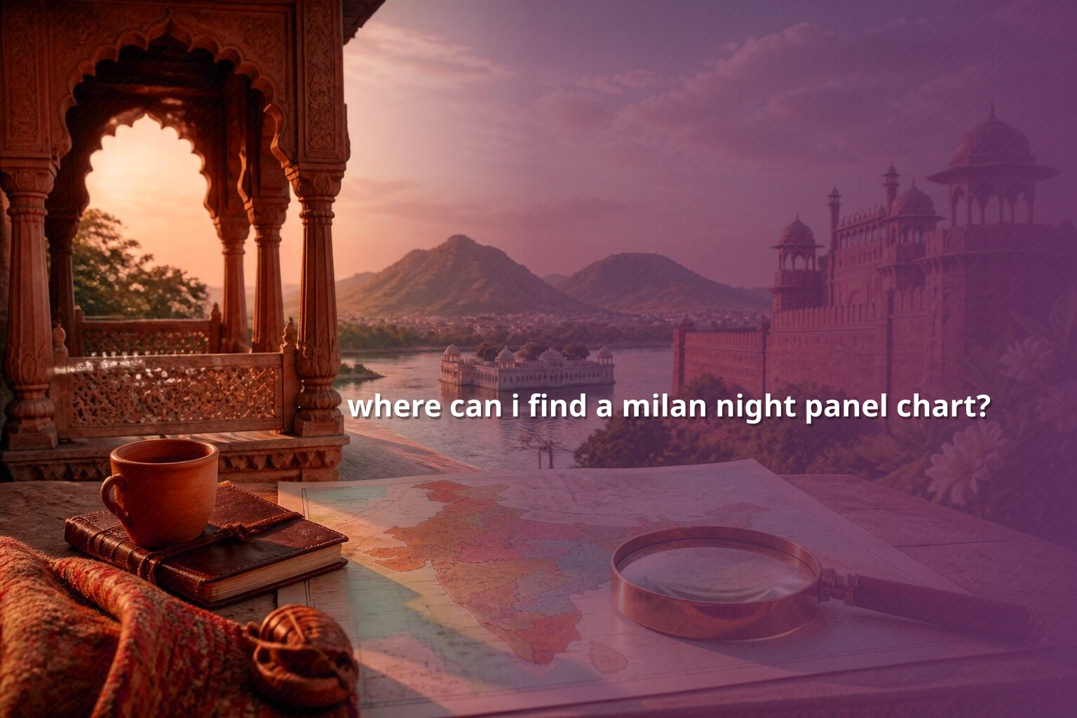 where can i find a milan night panel chart? - matka_satta