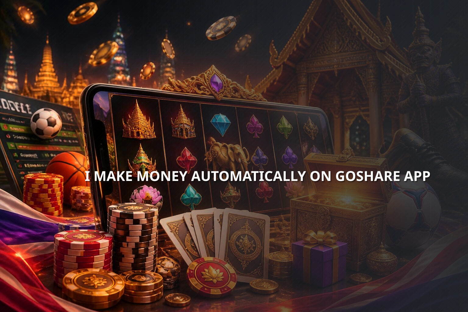 I MAKE MONEY AUTOMATICALLY ON GOSHARE APP - matka satta