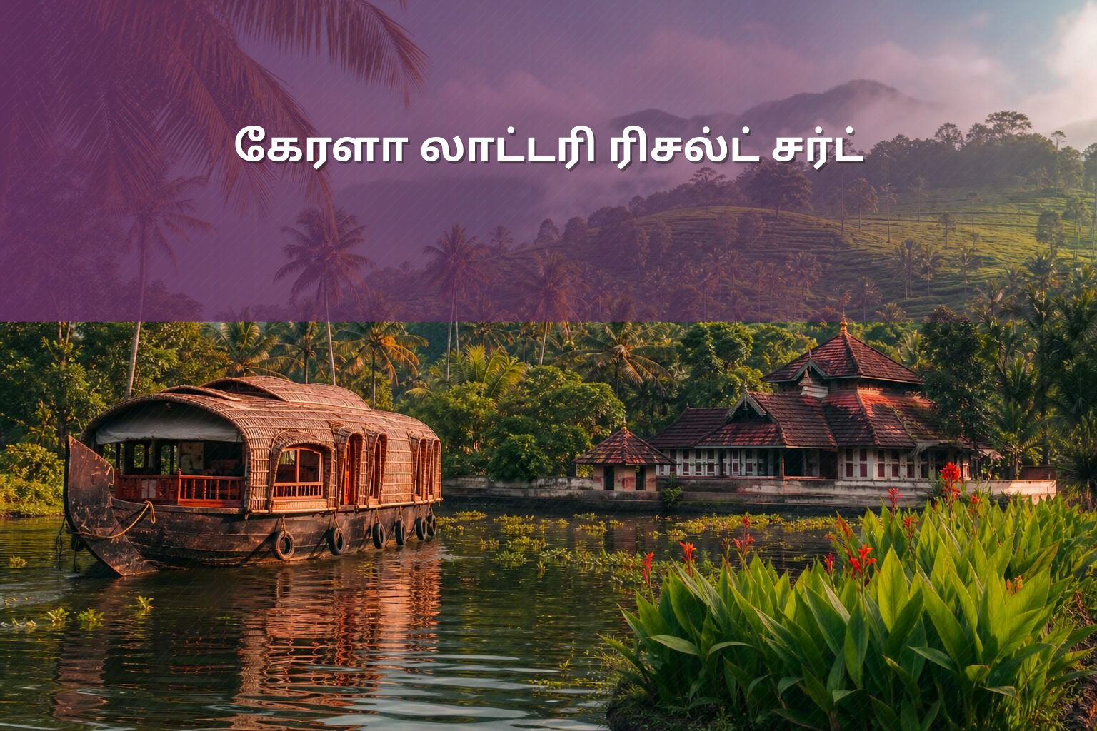 கேரளா லாட்டரி ரிசல்ட் சர்ட் - lottery
