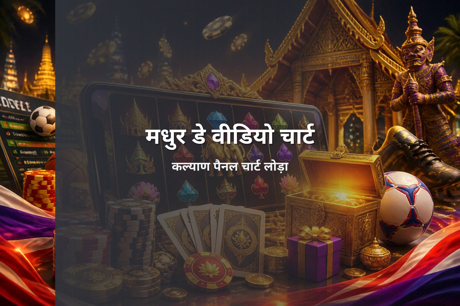 मधुर डे वीडियो चार्ट कल्याण पैनल चार्ट लोड़ा