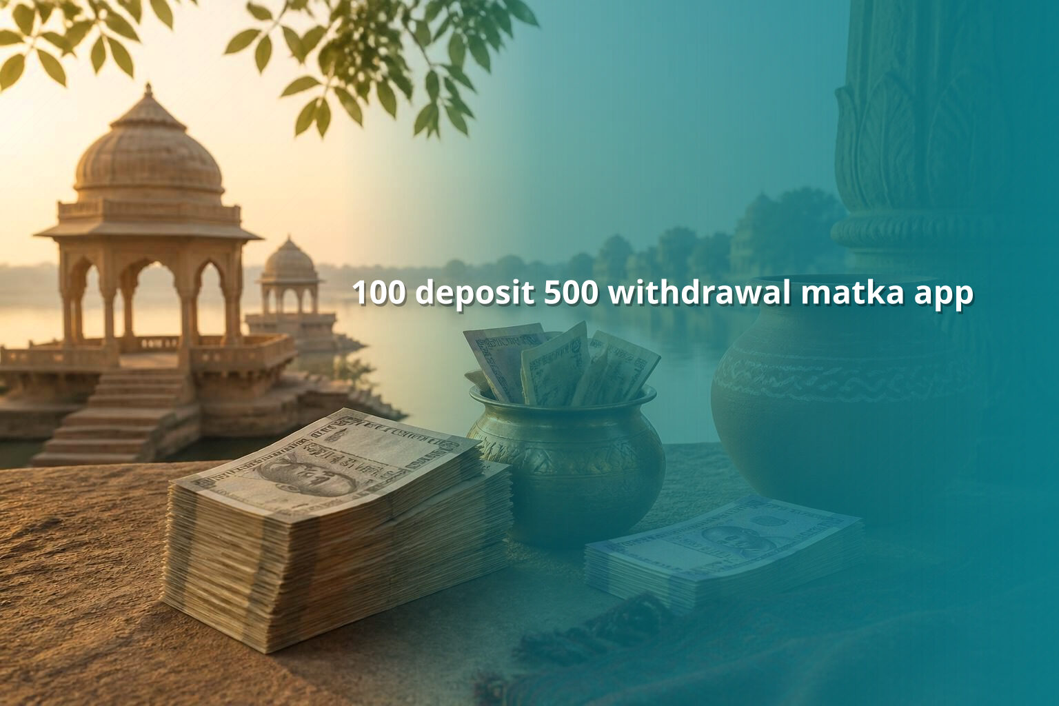 100 deposit 500 withdrawal matka app - matka_satta